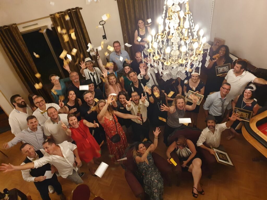 La Traction Escape Game Toulouse Portet sur Garonne Dedale room Escalier La Traction escape game géant XXL Toulouse escape game de nuit